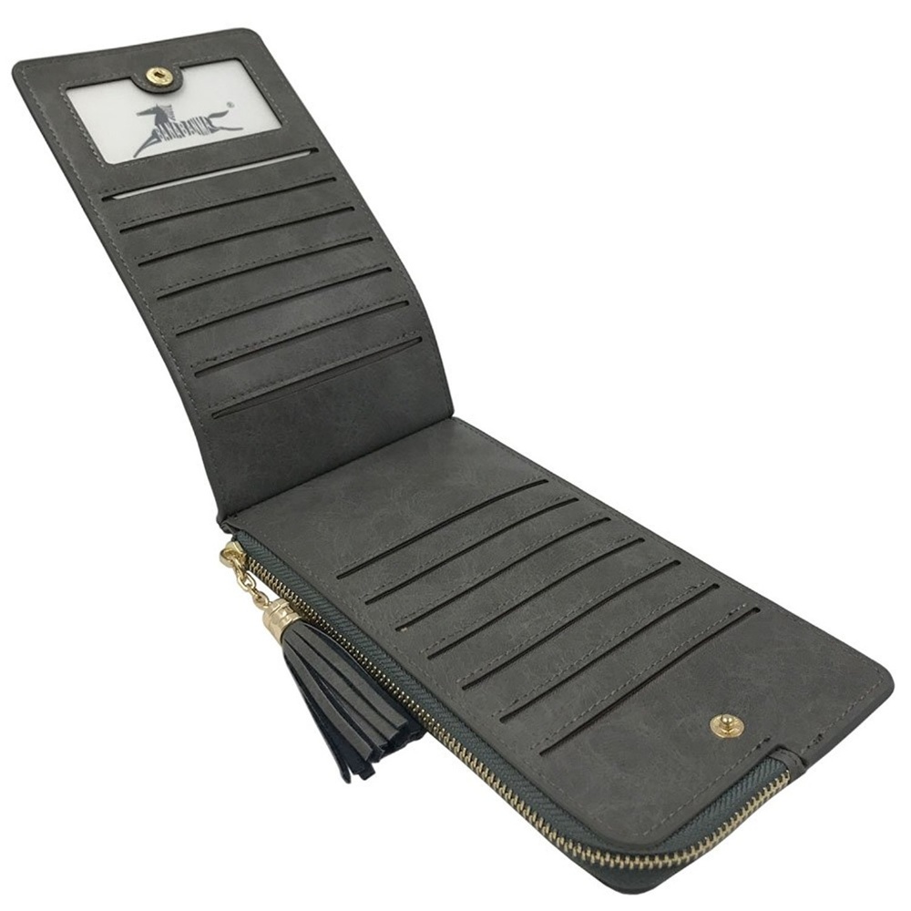 Women's RFID Blocking Bifold Multi Card Organizer - Picture 3 of 5